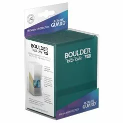 Deck Boxes Ultimate Guard - Boulder™ 80+ Deck Case Malachite (Teal)