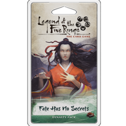 Fantasy Flight Games Board Games Legend Of The Five Rings: The Card Game - Fate Has No Secrets