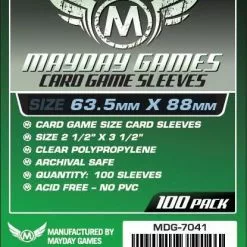 Mayday Games Mayday Sleeves - Card Game Card Sleeves Jun 13-19, 2022