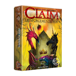 Deep Water Games Claim: Reinforcements – Maps Board Games