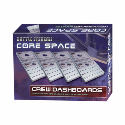 Battle Systems Ltd Board Games Core Space: Crew Dashboards (4) (Import)