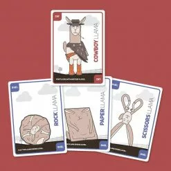 (Unknown) Board Games Dueling Llamas