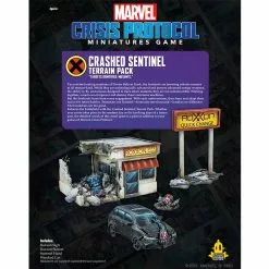 Atomic Mass Games Board Games Marvel: Crisis Protocol - Crashed Sentinel Terrain Pack