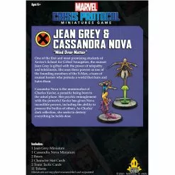 Atomic Mass Games Marvel: Crisis Protocol - Jean Grey & Cassandra Nova Character Pack