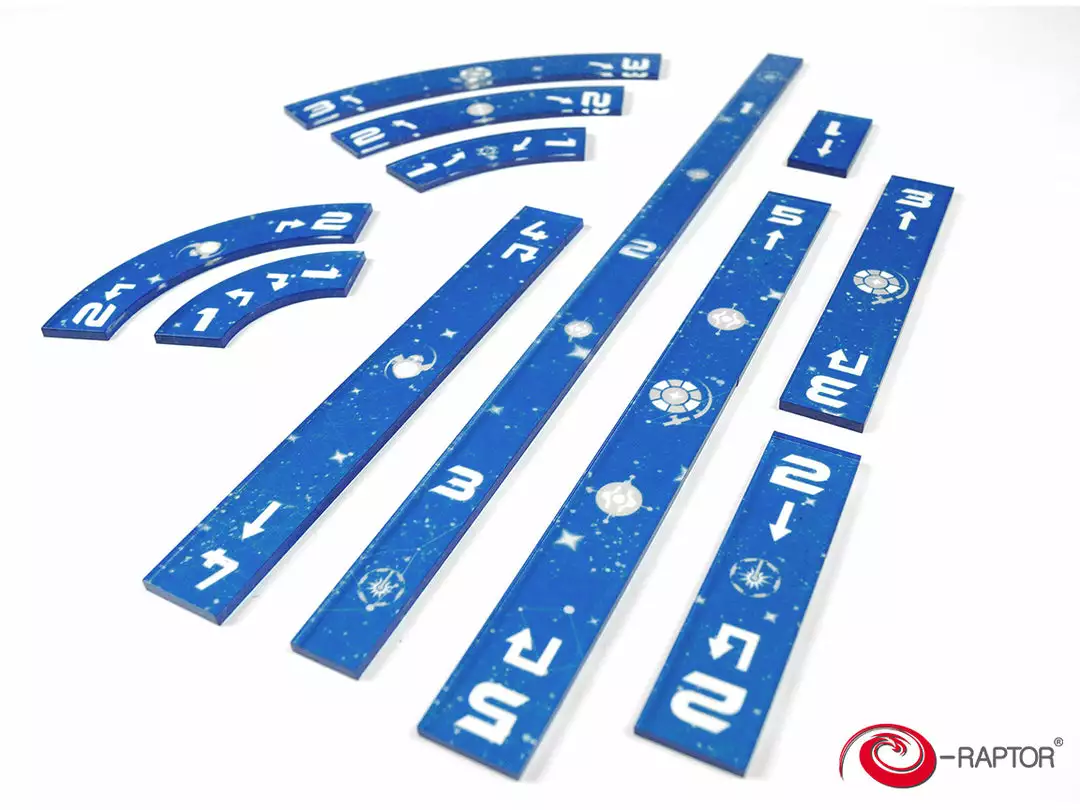 All Sale Items E-Raptor - Star Wars X-Wing Miniature Game Rulers (Blue) 1 All Sale Items E-Raptor - Star Wars X-Wing Miniature Game Rulers (Blue)