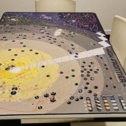 Sierra Madre Games High Frontier 4 All - Neoprene Mat High Frontier 4 All Map