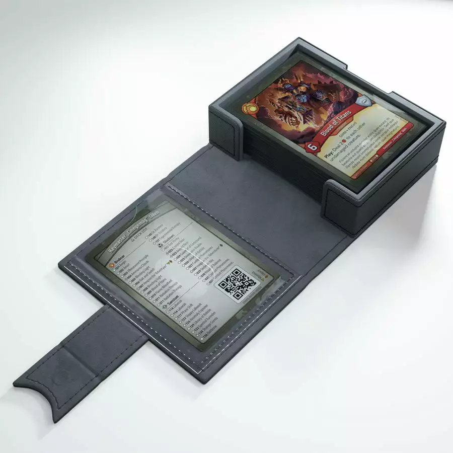Gamegenic: Keyforge Deck Book - Black Deck Boxes 4 Gamegenic: Keyforge Deck Book - Black Deck Boxes