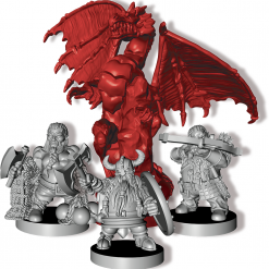 REBEL.pl Board Games Drako: Smok I Krasnoludy (Polish Import)