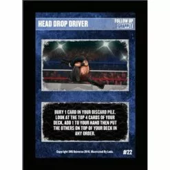 SRG Universe The Supershow - 23 Head Drop Driver Promo Card