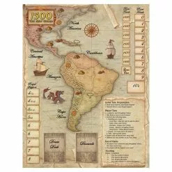 Dan Verssen Games (DVG) 1500: The New World - Neoprene Mat Board Games