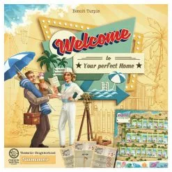 Deep Water Games Board Games Welcome To...: Summer Thematic Neighborhood Expansion