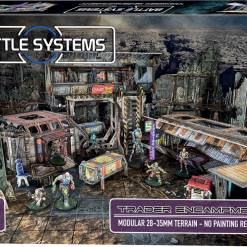 Battle Systems Ltd Battle Systems Scifi Terrain Trader Encampment Core Set (Import)