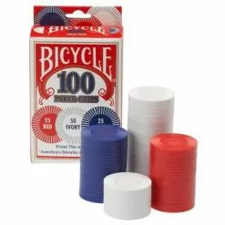 Bicycle - Plastic Poker Chips (100)