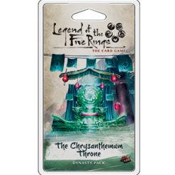 Fantasy Flight Games Legend Of The Five Rings: The Card Game - The Chrysanthemum Throne Board Games
