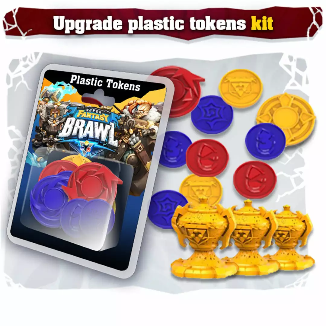 Mythic Games Super Fantasy Brawl - Upgraded Plastic Tokens Kit Fantasy Games 1 Mythic Games Super Fantasy Brawl - Upgraded Plastic Tokens Kit Fantasy Games