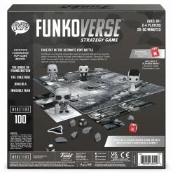 Funko Games Funkoverse Strategy Game: Universal Monsters 100 (4-pack)