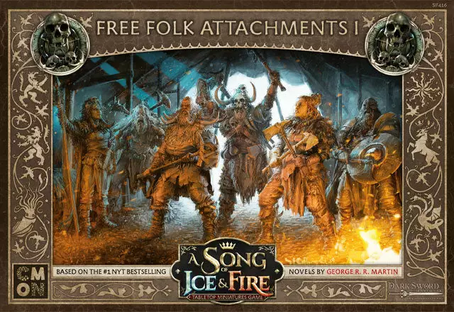 CMON Limited Board Games A Song Of Ice & Fire: Tabletop Miniatures Game – Free Folk Attachments I 1 CMON Limited Board Games A Song Of Ice & Fire: Tabletop Miniatures Game – Free Folk Attachments I
