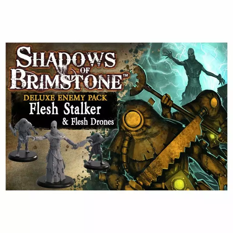 Flying Frog Productions Shadows Of Brimstone: Flesh Stalker & Flesh Drones Deluxe Enemy Pack 1 Flying Frog Productions Shadows Of Brimstone: Flesh Stalker & Flesh Drones Deluxe Enemy Pack