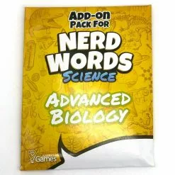 Genius Games Board Games Nerd Words: Science! - Advanced Biology