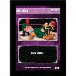 SRG Universe The Supershow - 24 Heel Hold Promo Card