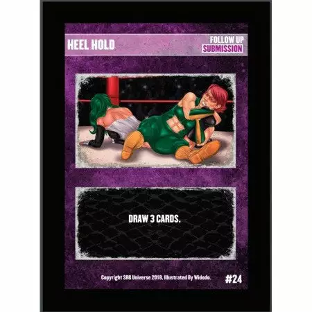 SRG Universe The Supershow - 24 Heel Hold Promo Card 1 SRG Universe The Supershow - 24 Heel Hold Promo Card