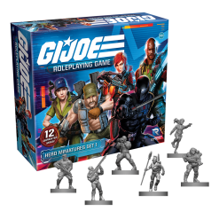 Renegade Game Studios Co-operative Play Games G.I. JOE Roleplaying Game - Hero Miniatures Set 1 *PRE-ORDER*