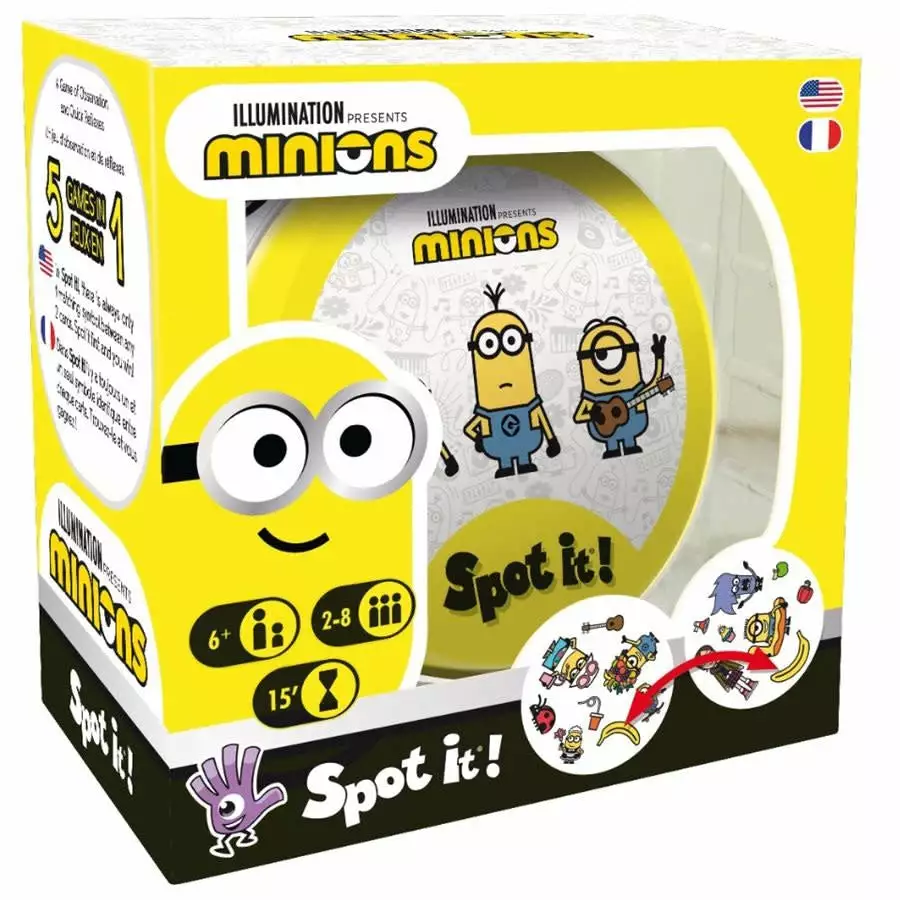 Zygomatic Board Games Spot It! Dobble - Minions 1 Zygomatic Board Games Spot It! Dobble - Minions