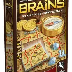 Pegasus Spiele Board Games Brains - Schatzkarte