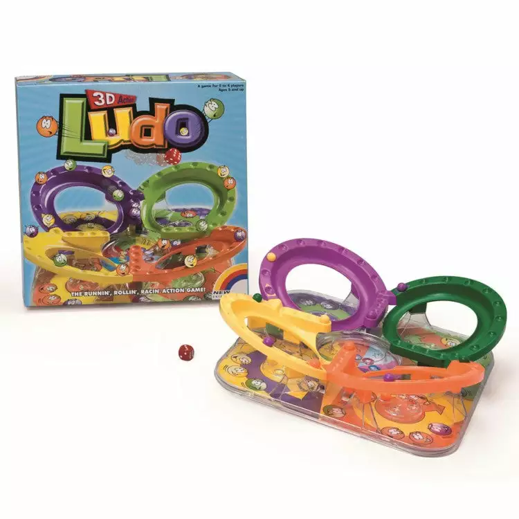 Intex Entertainment 3D Ludo Board Games 1 Intex Entertainment 3D Ludo Board Games