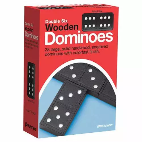 Jax, Ltd. Board Games Double Six Wooden Dominoes 1 Jax, Ltd. Board Games Double Six Wooden Dominoes