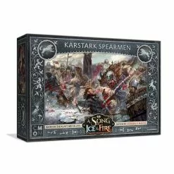 CMON Global Limited A Song Of Ice & Fire: Tabletop Miniatures Game – Karstark Spearmen Board Games
