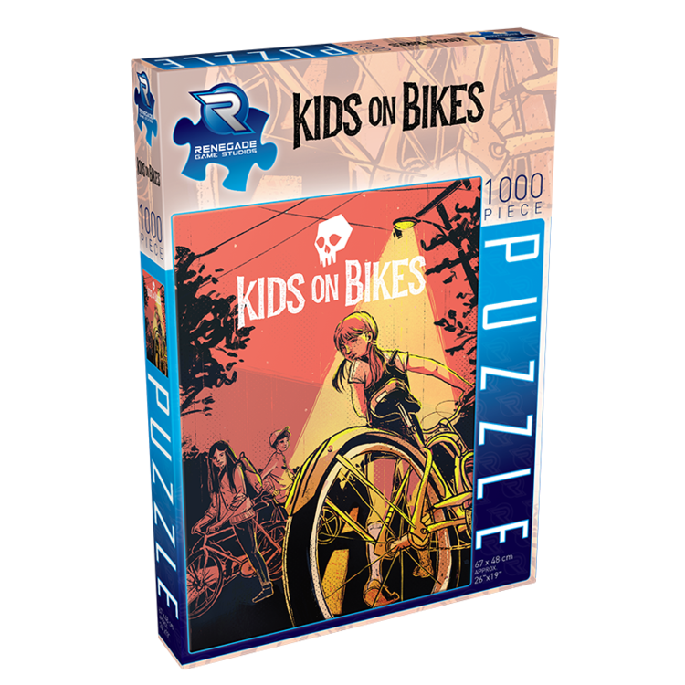 Renegade Game Studios Puzzle - Renegade Game - Kids On Bikes (1000 Pieces) Jun 13-19, 2022 1 Renegade Game Studios Puzzle - Renegade Game - Kids On Bikes (1000 Pieces) Jun 13-19, 2022