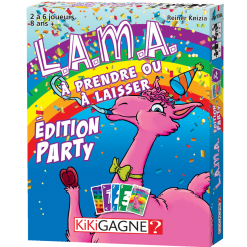 Kikigagne? Board Games LAMA Party Edition (French Edition)