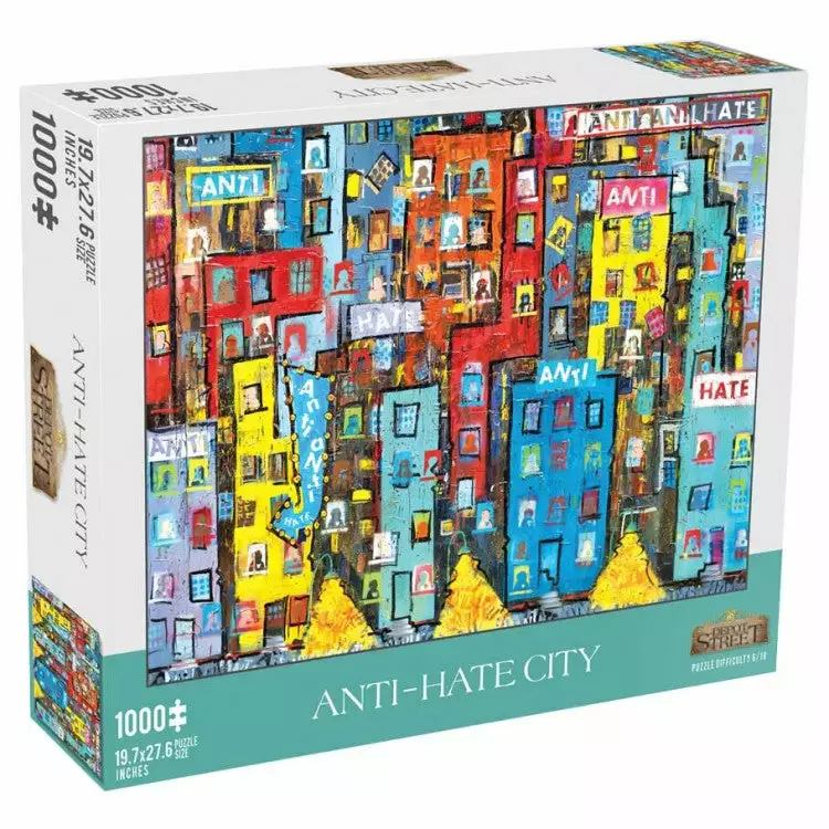 Puzzle - Mchezo - Anti-Hate City (1000 Pieces) 1 Puzzle - Mchezo - Anti-Hate City (1000 Pieces)