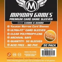 Mayday Games Mayday Sleeves - Yucatan Narrow Card Sleeves Premium
