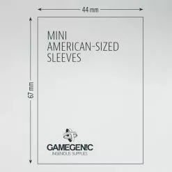 Gamegenic - Matte Mini American-Sized Sleeves (50ct) Jun 6-12, 2022