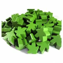 Accessories Apostrophe Games - Wooden - Meeples (Green)