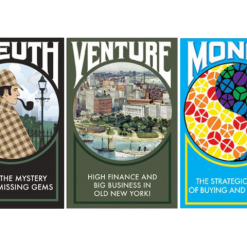 Gryphon Games Sid Sackson Signature Series - Sleuth, Venture And Monad Board Games