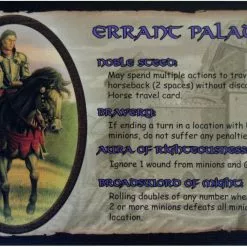 Gryphon Games Defenders Of The Realm: The Errant Paladin (Card Only)