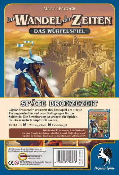 Pegasus Spiele Roll Through The Ages: The Late Bronze Age (Import) Board Games 1 Pegasus Spiele Roll Through The Ages: The Late Bronze Age (Import) Board Games