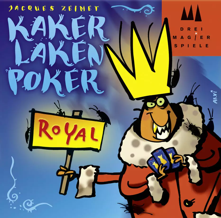Drei Magier Spiele Kakerlakenpoker Royal (Import) Board Games 1 Drei Magier Spiele Kakerlakenpoker Royal (Import) Board Games