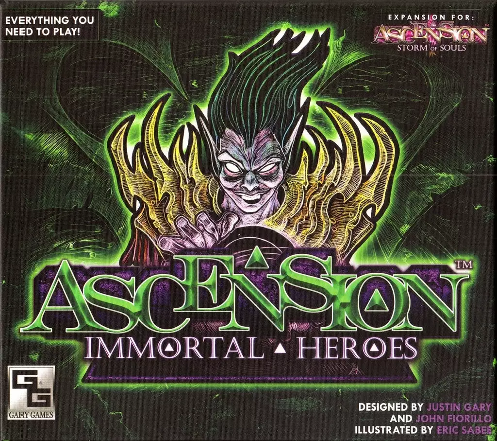 Stone Blade Entertainment Board Games Ascension: Immortal Heroes 1 Stone Blade Entertainment Board Games Ascension: Immortal Heroes