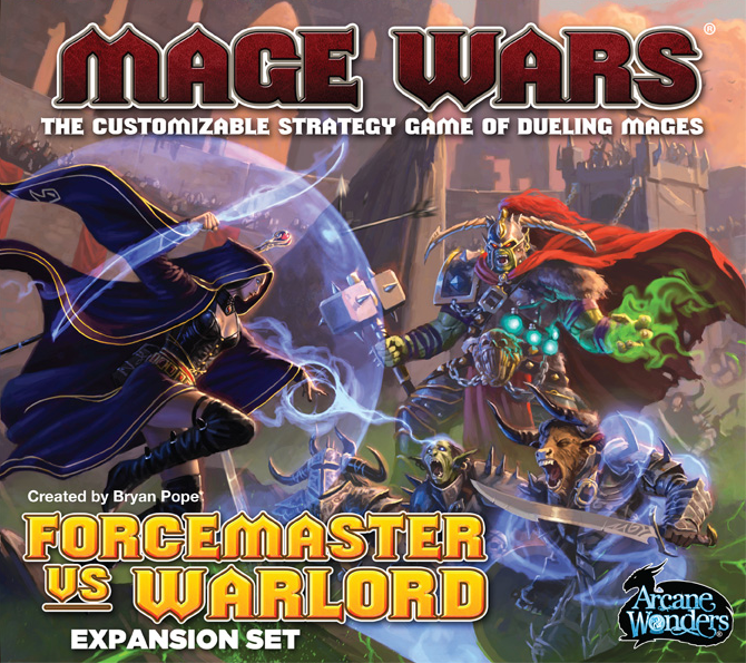 Arcane Wonders Board Games Mage Wars: Forcemaster Vs. Warlord 1 Arcane Wonders Board Games Mage Wars: Forcemaster Vs. Warlord