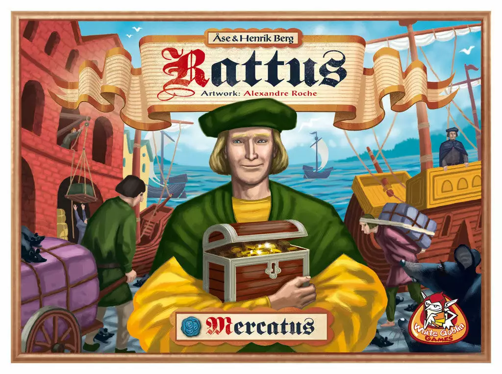 White Goblin Games Rattus: Mercatus (Import) Board Games 1 White Goblin Games Rattus: Mercatus (Import) Board Games
