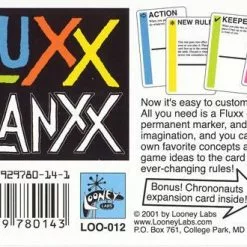 Looney Labs Board Games Fluxx Blanxx