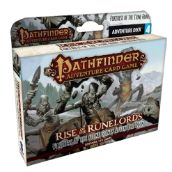 Paizo Publishing Board Games Pathfinder Adventure Card Game: Rise Of The Runelords - Fortress Of The Stone Giants Adventure Deck
