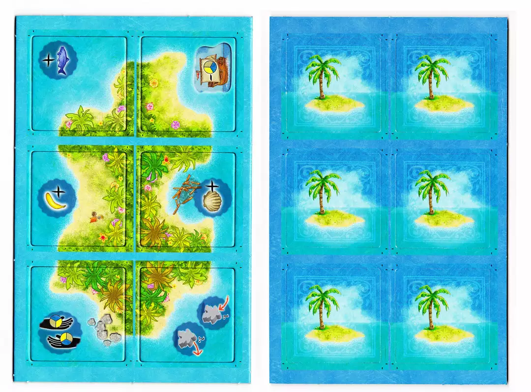 Hans Im Glück Board Games Carcassonne: Südsee - Freitag (German Import) 1 Hans Im Glück Board Games Carcassonne: Südsee - Freitag (German Import)