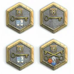 Feuerland Spiele Terra Mystica: 4 Town Tiles