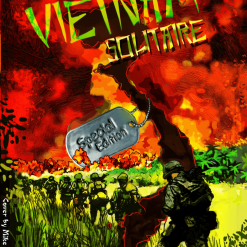 White Dog Games Board Games Vietnam Solitaire Special Edition