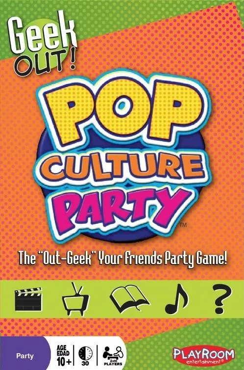 Playroom Entertainment Geek Out! Pop Culture Party Board Games 1 Playroom Entertainment Geek Out! Pop Culture Party Board Games